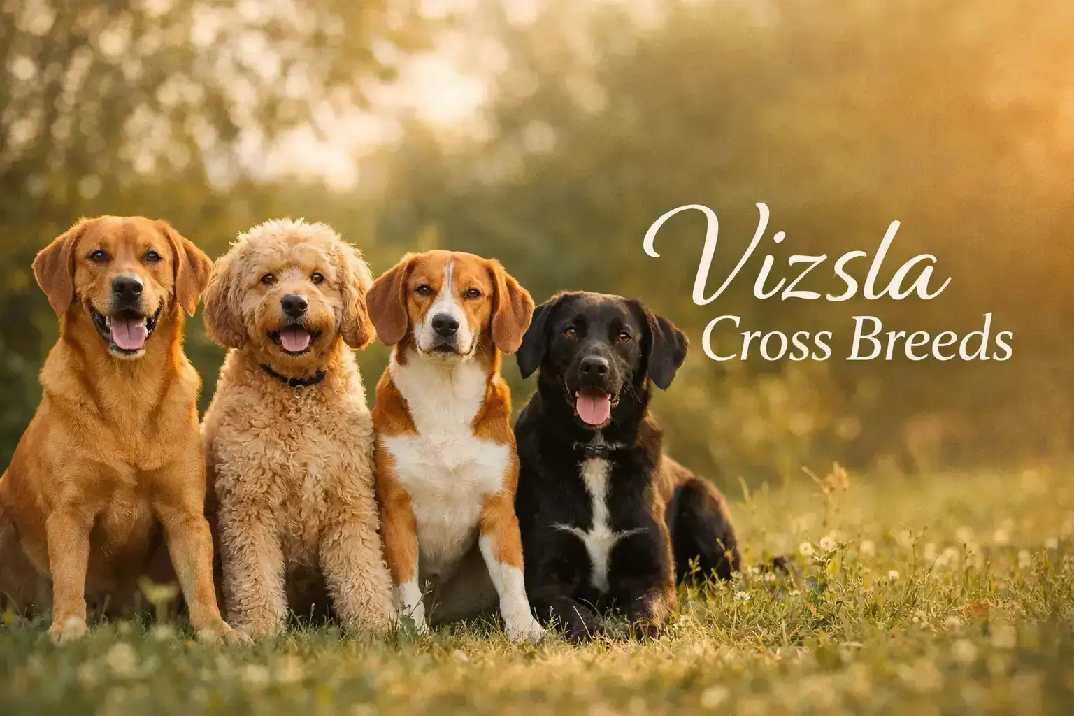 vizsla cross breeds