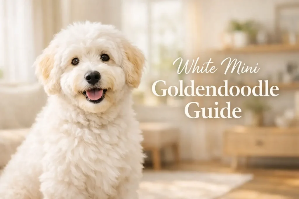 white mini goldendoodle