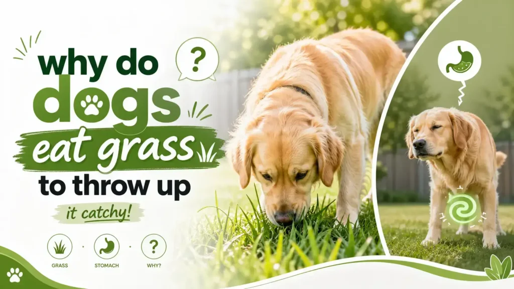Why Do Dogs Eat Grass to Throw Up?