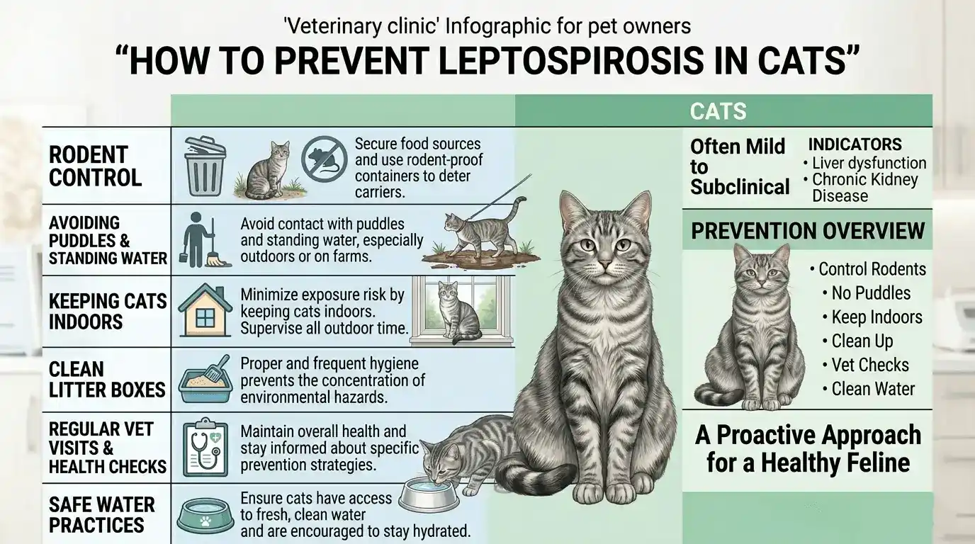 can cats get leptospirosis