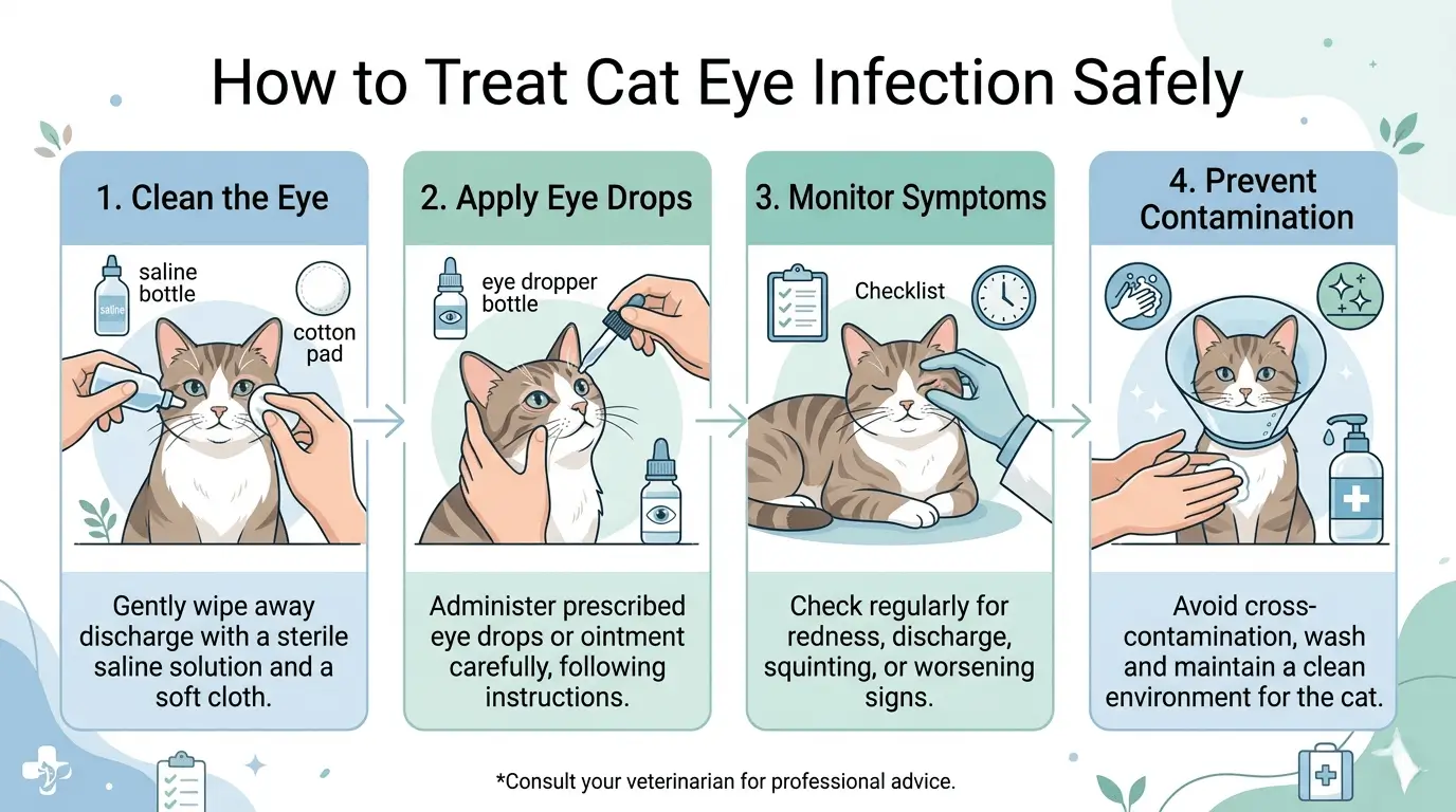 cat eye infection treatment