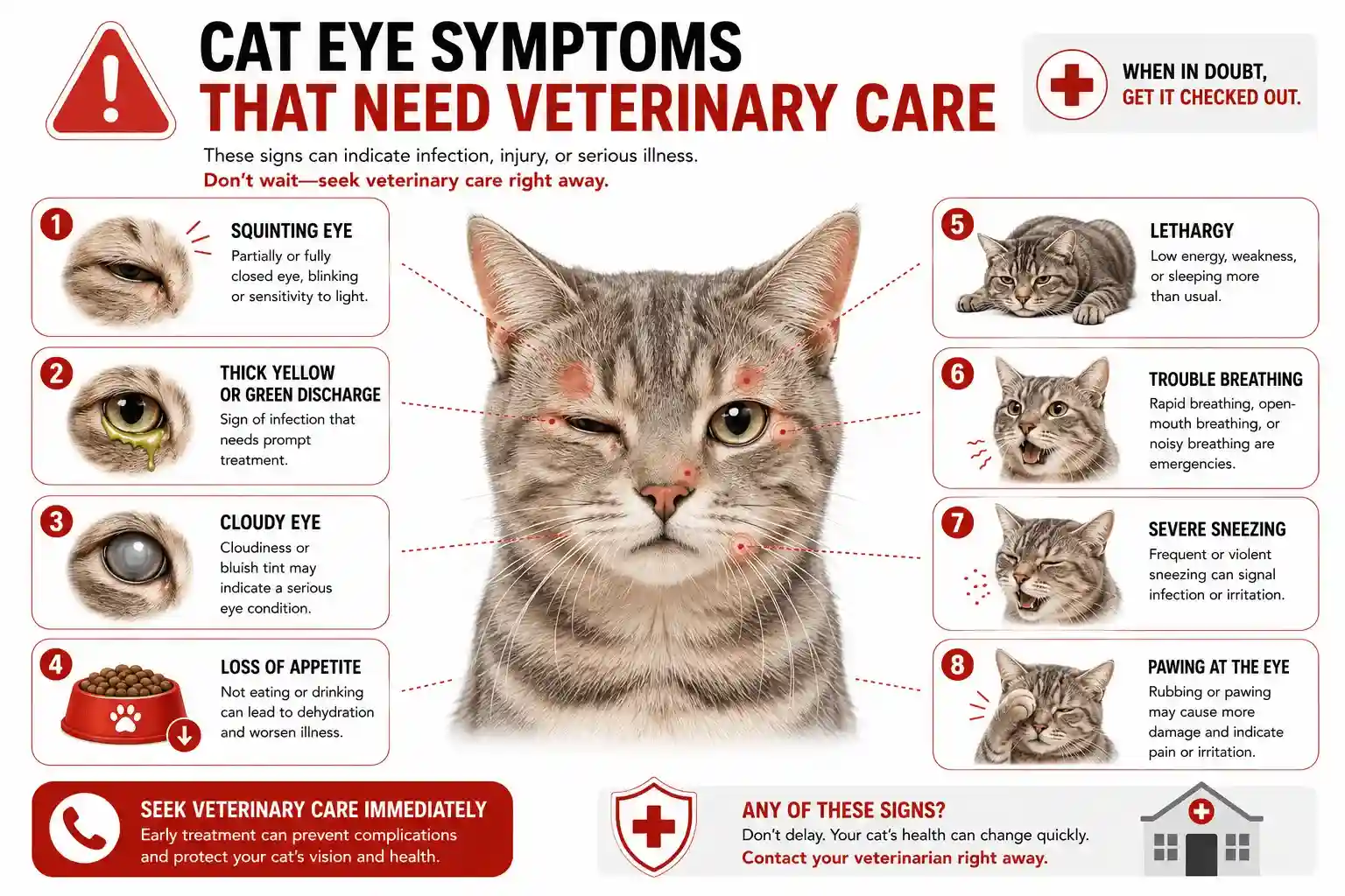 cats eyes watering and sneezing