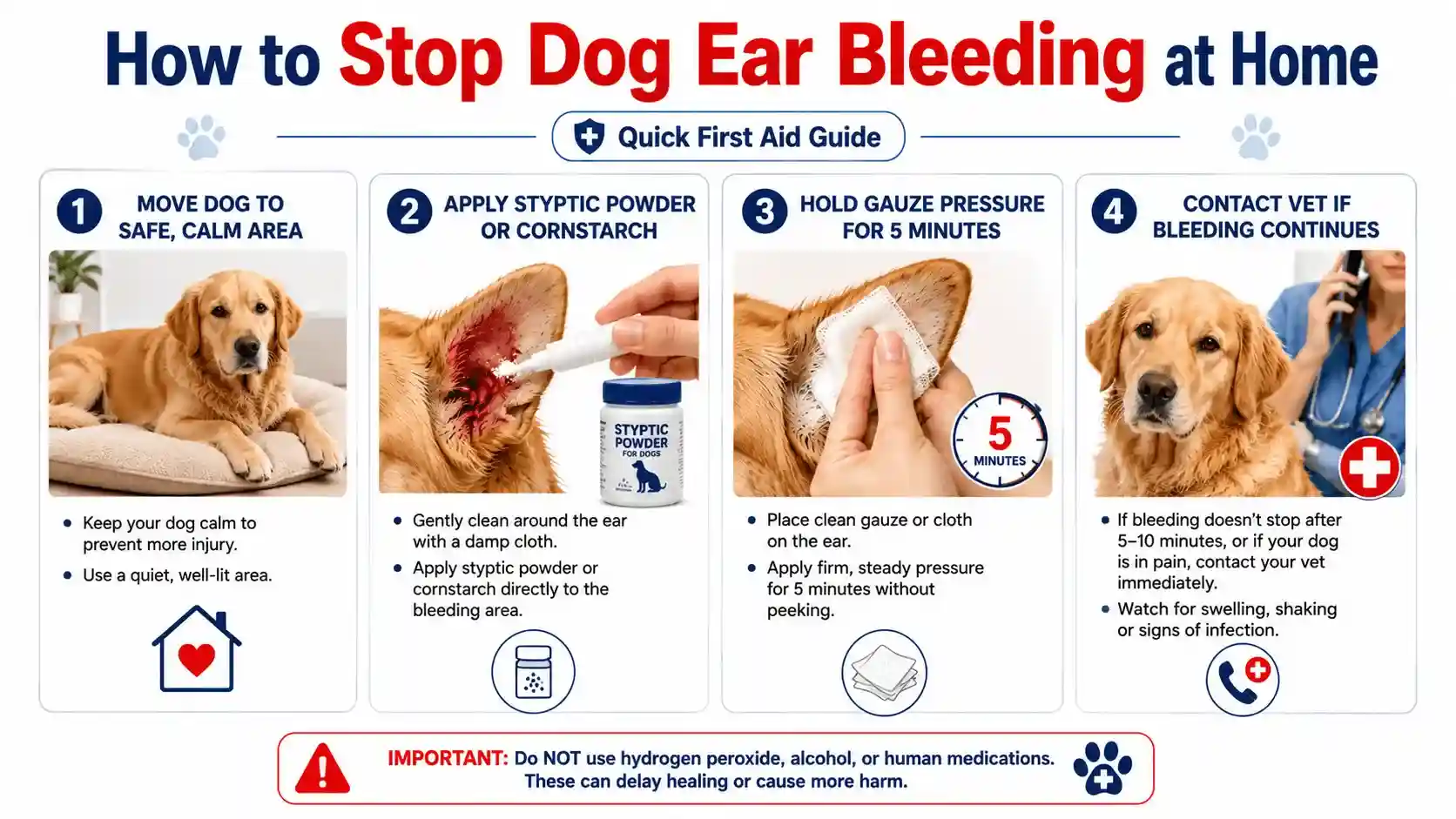 dog ear bleeding