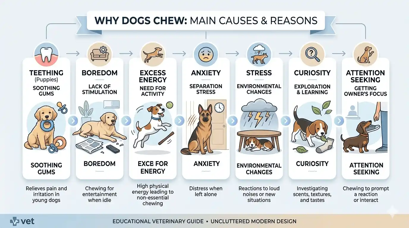 how to stop a dog from chewing everything