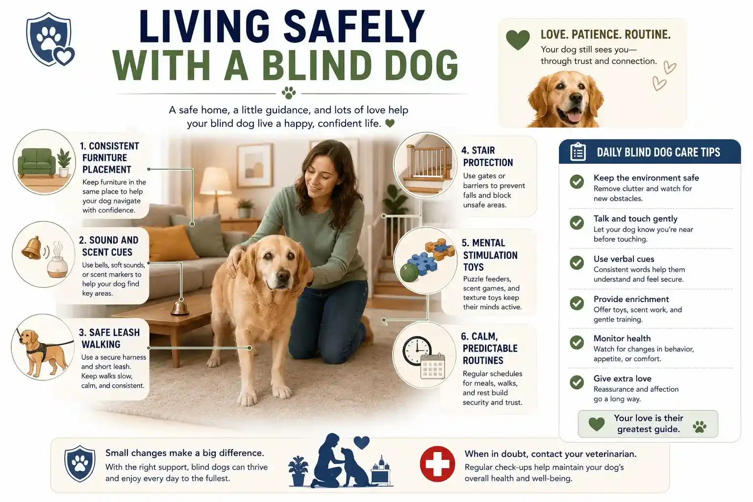 signs of blindness in dogs