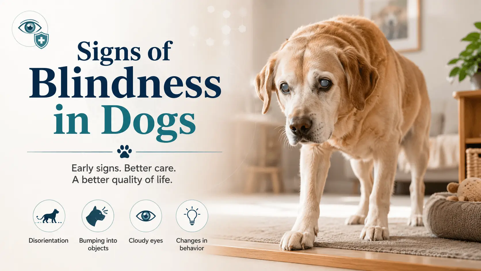 signs of blindness in dogs