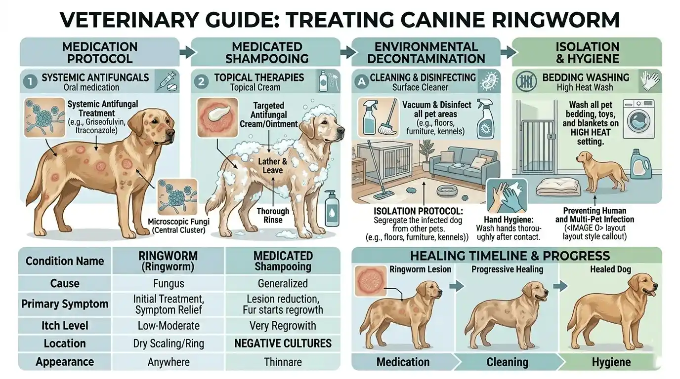 what does ringworm in dogs look like