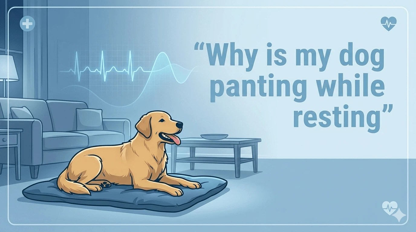 why is my dog panting while resting