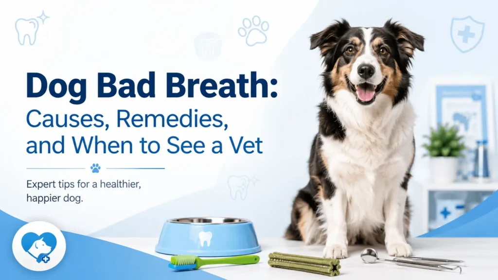 dogs bad breath