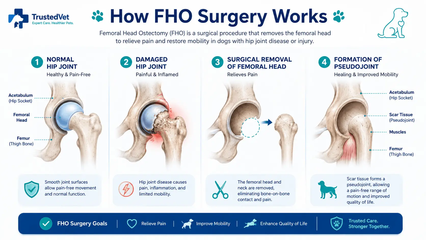 fho surgery dog